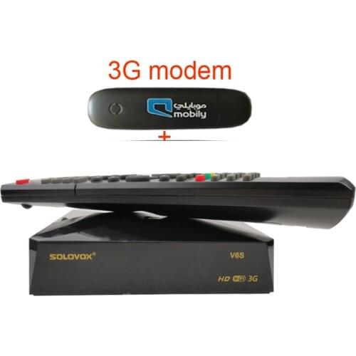 Solovox V6S DVB-S/S2 Satellite Receiver Support CAM VS GT MEDIA V7S S-6