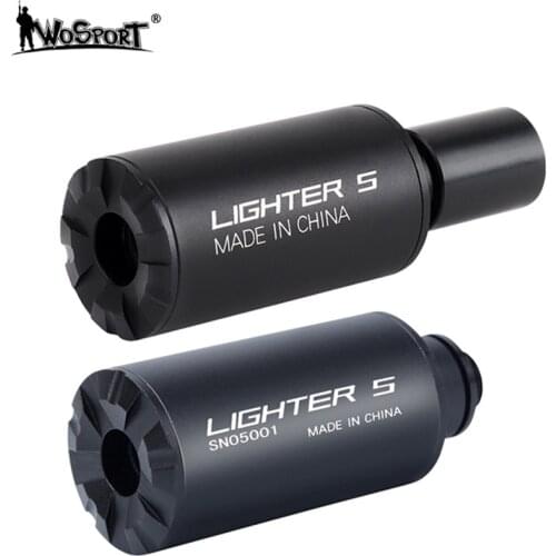Tactical Airsoft Auto Lighter Spitfire Tracer 14mm CCW/11mm CW for Rifle Pistol Shooting Military Camouflage Lighter Auto Tracer