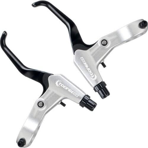 High Quality Ultralight Aluminum Bicycle BMX Brake Handle MTB Mountain Bike Cycling Brake Levers V/Disc Brake Levers 2 Colors