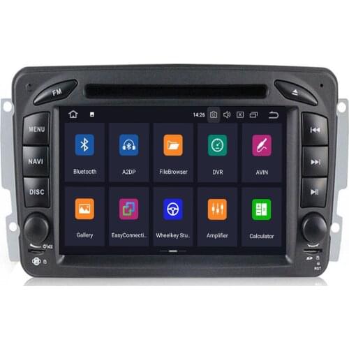 2020 Car Multimedia player Android 10 2 Din GPS Autoradio For Mercedes/Benz/CLK/W209/W203/W208/W463/Vaneo/Viano/Vito FM DSP DVR