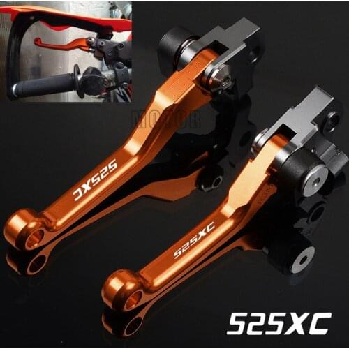 For 525XC/525XC-W 2005-2007 2006 525 XC/XC-W XCW W CNC Aluminum Motorcycle Dirt Pit Bike Motocross Pivot Brake Clutch Levers