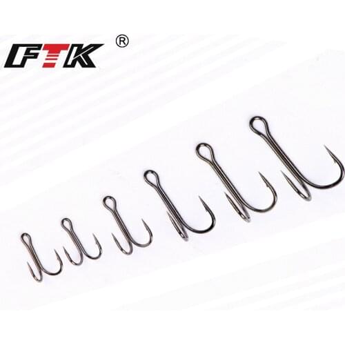 Double Fishhooks10-20pcs Frog Double FishingHook High Carbon Steel Fly Tying Silicone Bait Fishing Hooks pesca angeln Haken