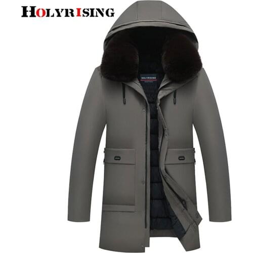 Holyrising пуховик мужской camouflage warm зимняя куртка waterproof overcoat multipocket пуховик мужской зи size 5xl 19334-5