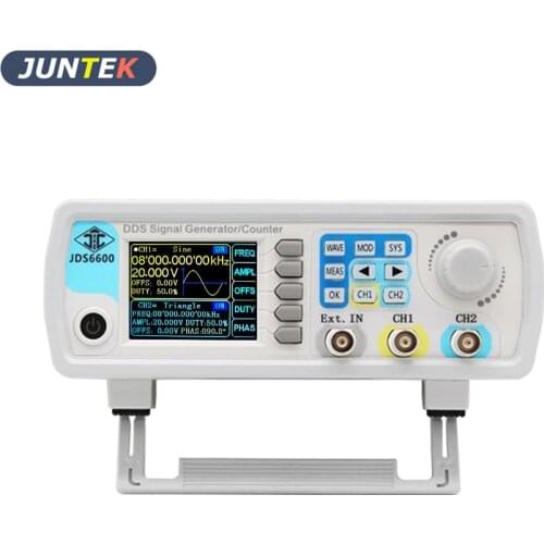JDS6600 15M Dual-channel Digital DDS Function Signal/Arbitrary Waveform Generator Sweep Signal Generator /Frequency Meter