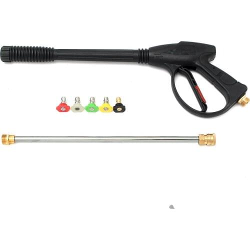 High Pressure Sprayer Nozzle Set Car Power Washer Extension Rod For Garden Automotive