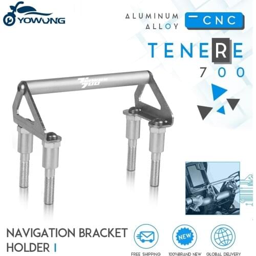 For Yamaha TENERE 700 2019 2020 2021 Motorcycle Mobile Phone Holder navigation bracket Parts TENERE700 2019 2020 2021 Accessorie