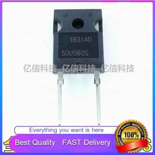 5Pcs/Lot New Original 50US60S FFH50US60S ULTRA 50A 600V FAST RECOVERY RECTIFIER Diode Good Quality