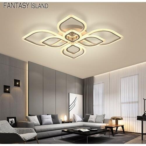 New Modern LED ceiling lamp dimmable remote control lamp bedroom living room Family Hotel Tasteful Lighting Fixture Ceiling Lamp