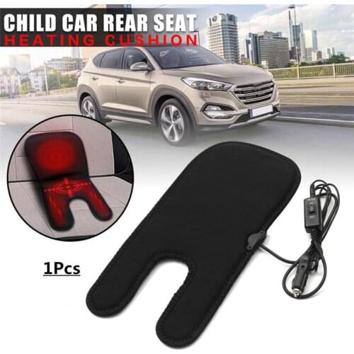 12V Car Seat Pad Cushion Cover Heating Heater Warm Heated Winter Warmmer For Kid
