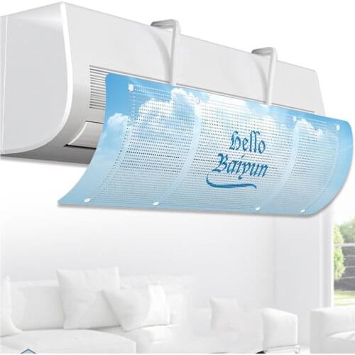 Adjustable Air Conditioning Wind Deflector Baffle Household Anti-direct Blowing Air Windshield Hanging Air Conditioner Cover