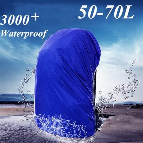 OURCIAO 2020 New Wholesale 70 L Black Backpack Rain Cover Bag Raincover Waterproof Cover Black Package Accessories D601