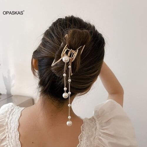Back of Head Catch Clip Pendant Headdress Comb Back Comb Hair Accessories Bridal Wedding Hair Decoration PT PT