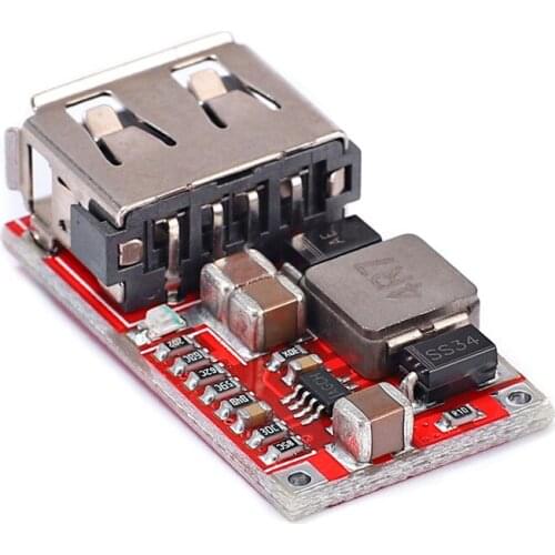 1PCS Fine 6-24V 12V/24V to 5V 3A CAR USB Charger Module DC Buck step down Converter 12v 5v power supply module