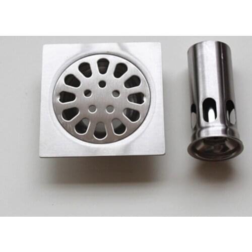 1pc Stainless Steel Seep Water Seal Deodorant Insect-proof Floor Drain Single Use / Washing Machine Dual-use Floor Drain