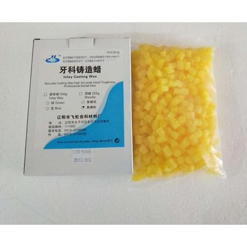 3bags Dental Lab Materials Yellow Wax particles Dipping wax dripping wax Inlay Casting Wax Dental Wax
