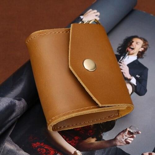 Credit Card Holder Coin Purse Business Casual Pu Leather Men Bag Women Zipper For Leigh Quality Automatic Clyine Mini Bag