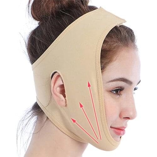 Breathable V Face Cheek Lift Up Band Facial Thin Mask Reduce Double Chin Instantan VLine Shaping Bandage Anti Wrinkle Bandage