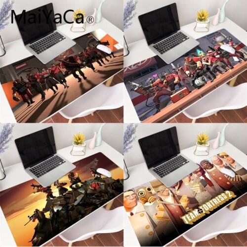 MaiYaCa Team Fortress Game Laptop Gaming Mice Mousepad Gaming Accessories Mousepad Mouse Mat Keyboard xxl Mouse Pad Game