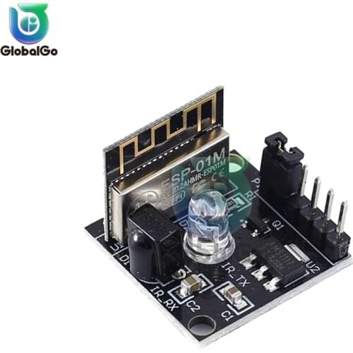 ESP8285 infrared receiving and transmitting wifi remote control switch module