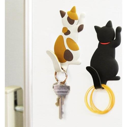 Creative Cartoon Cat Home the Magnets on the Babys Fridge Magnet Decorative Souvenir Magnets for Refrigerators for Hook