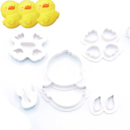Little Yellow Chicken Cartoon Bread Mould Cookie Cutter Biscuit Sugar Mold Baking Fondant Party Mould Cake Decorating Tools