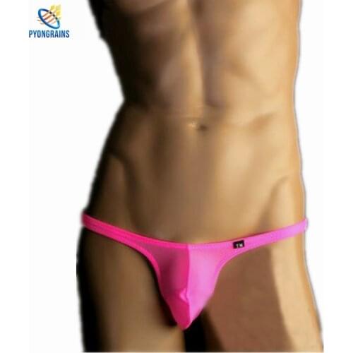 2016 New Sexy Men Jockstrap G Strings Thongs Gay Men Underwear Sexy Penis Pouch Gay Nylon Underwear Cueca Sexy Erotic Homens