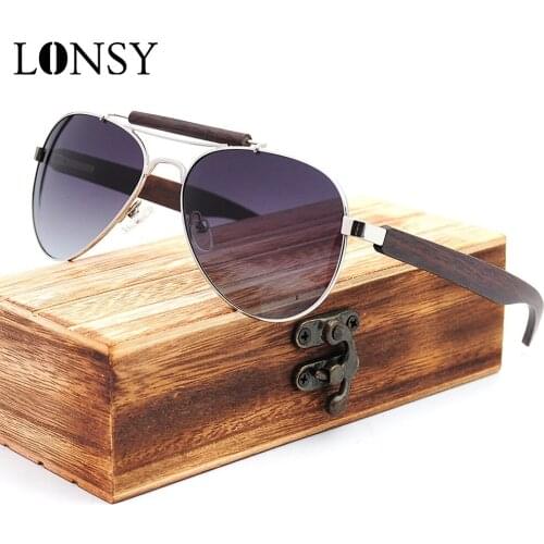 Natural Wooden Sunglasses Men Women Polarized UV400 Vintage Eyewear Accessories Sun Glasses For Male Oculos De Sol Masculino