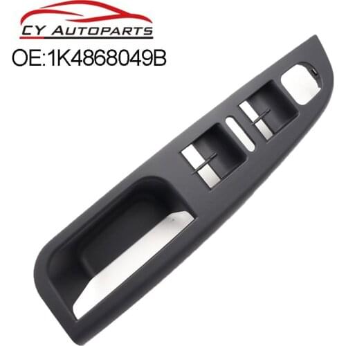 New Black Master Window Switch Bezel Panel Trim For Volkswagen J*etta MK5 05-09 1K4868049B 1K4868049C
