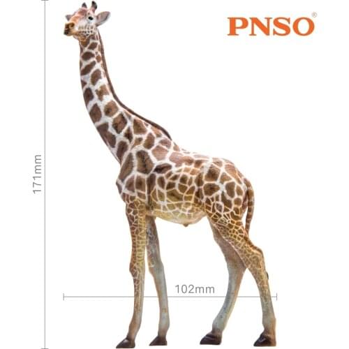PNSO Giraffe Animal Model Classic Toys For Boys Children