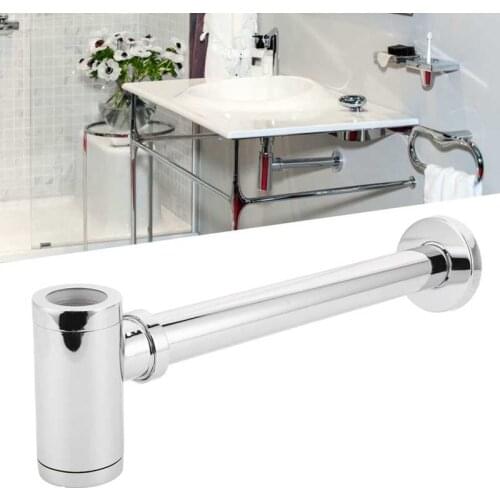 Sink Siphon Bottle Trap Kit Wash Basin Waste Drainage Fittings Home Kitchen Bathroom Sink Accessories