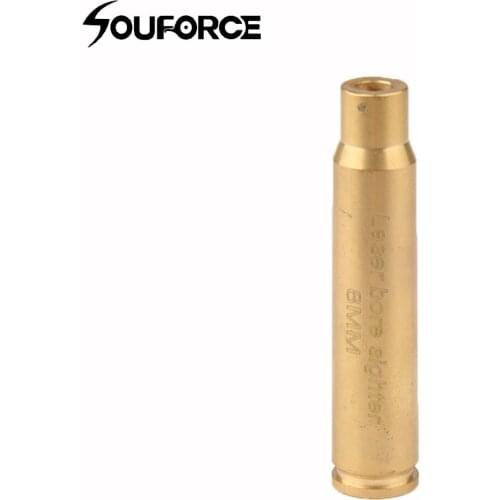 US CAL 632-650nm Red Dot Lase 8mm Bore Sight Caliber Cartridge Laser Pointer Sight Collimator Gun Accessory for Hunting