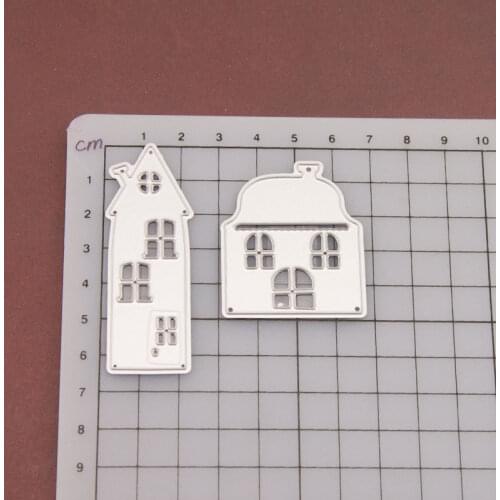 Reunion House Metal Cutting Dies Scrapbooking Craft Mold Cut Die Stencil Handmade Paper Card Make Template