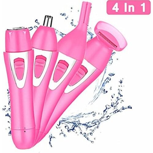 4 in 1 Women Epilator Female Body Hair Removal Machine Facial Hair Removal Device Epilator Electric Female Epilator