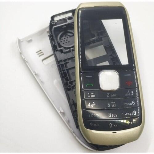 10Pcs/lot Good quality New Full Complete Mobile Phone Housing Cover Case+English Keypad For Nokia 1800