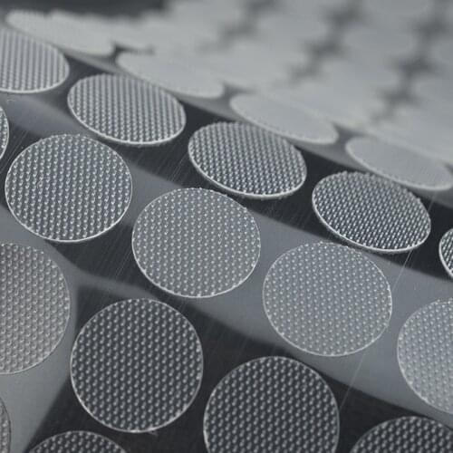 100/500/1000pcs Round Transparent Adhesive Velcro Polyester Self-adhesive Male and Female Buckle for Household Fixing 10/15mm
