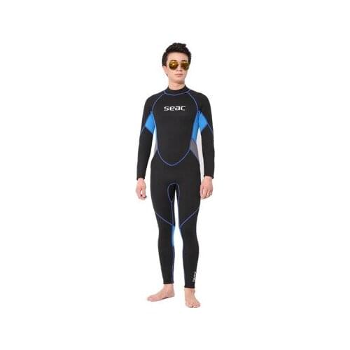 2.5MM Neoprene Scuba Diving Suits Men Wetsuits One Pieces Back Zipper Man Surfing Snorkelling Rash Guards Equipment