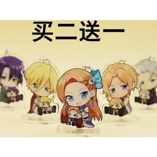 Anime My Next Life as a Villainess: All Routes Lead to Doom! Cosplay Stand Figure Acrylic Model Decor Pendant Keychain Toy gift