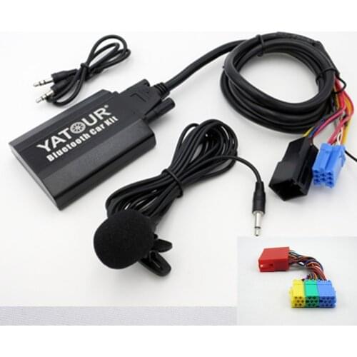 Yatour Car audio AUX Bluetooth Kit for Audi A3 A4 A6 A8 AllRoad TT Car MP3 Player AUX Adapter Car Mp3 Player