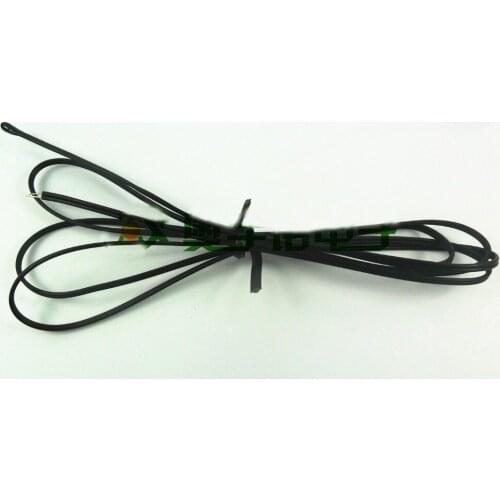 Free Ship 100pcs/lot 28# 1m 3950 Epoxy Coated Head ntc thermistor 10k 1% ntc temperature sensor 3950 10k NTC temperature sensor