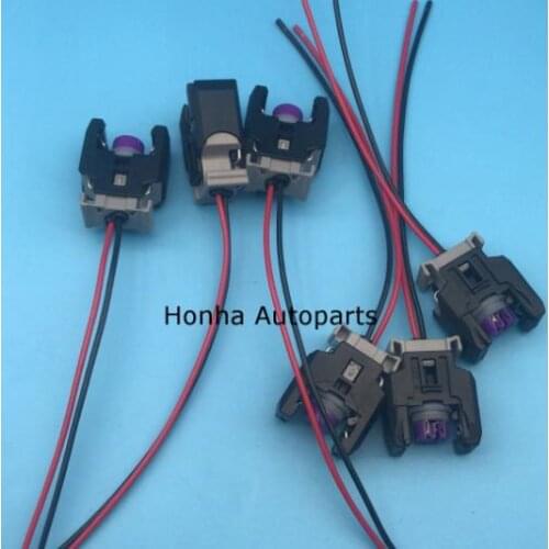 Free shipping DJ70286-1.5-21 5/10/20/50/100 pcs/lots 13816706 2 way Sealed Fuel Injector Connector with wire or without wire