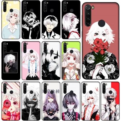 FHNBLJ Tokyo Ghouls Phone Case for Xiaomi Redmi 5 5Plus 6 6A 4X 7 8 Note 5 5A 7 8 8Pro