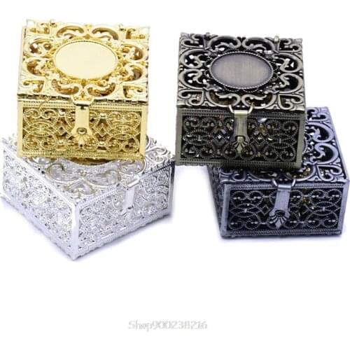 Rosary Beads Box Necklace Metal Christian Catholic Religious Jewelry Case Storage Organizer S01 20 Dropship