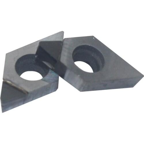 DCGT070204 1PC Internal Turning Tool PCD Diamond Turning Inserts CNC Cutting Processing Boring Turning Insert