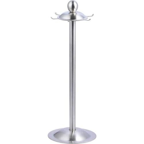 Kitchen Utensil Holder Organizer 360 Degree Rotating Carousel With Six Hooks