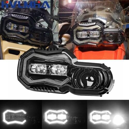 For BMW F650GS F700GS F800GS F 800 GS ADVENTURE 2008-2018 2017 2016 2015 2014 DOT Emark E24 Double Certification LED Headlight