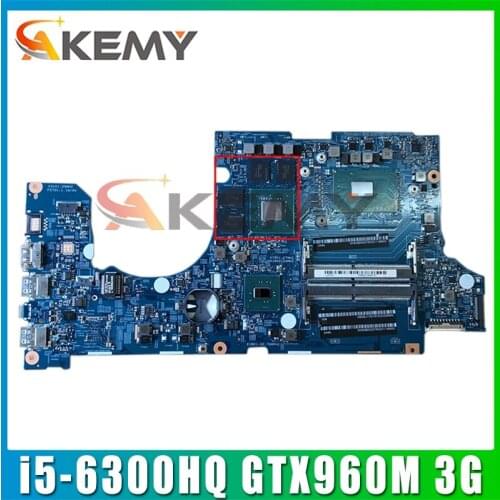 For ACER laptop 15292-1 VN7-592G Motherboard 448.06B19.0011 NBG6J11006 i5-6300HQ GTX960M 3G DDR4 teste ok Mainboard