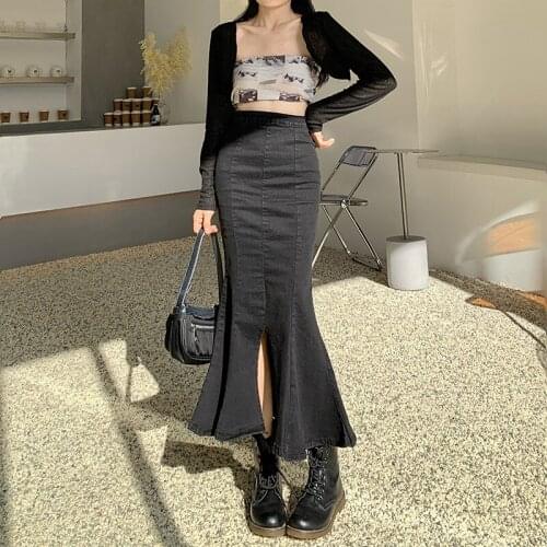 GUUZYUVIZ Womens Autumn Skirts