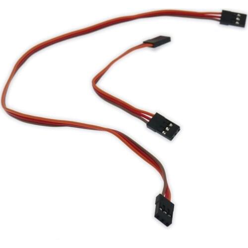 5x 100mm 300mm Male To Male Servo Extension Cable Jr Plug 3pin 22awg 60-65 Core Super Soft For Airplane Quadcopter XC0004 XC0005