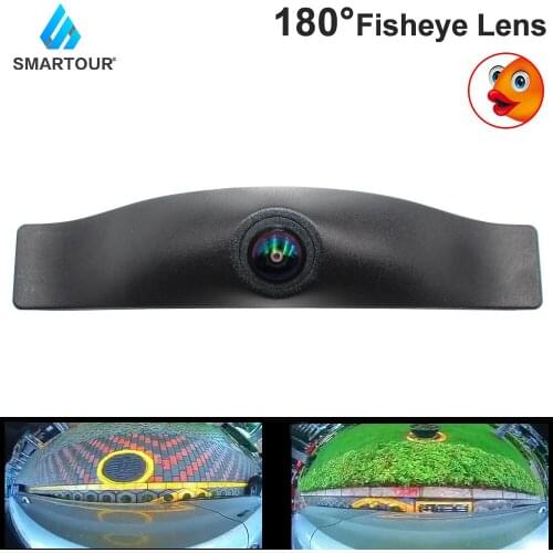 Smartour CCD Night Vision 180 Degree Front View Camera For Audi Series HD Fisheye Lens Car Camera For Audi A6 A6L 2016