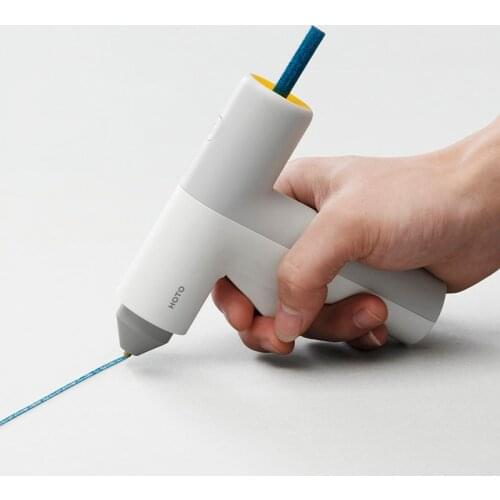HOTO Hot Glue Gun Wireless Electric Mini Battery Cordless Toy with Glue Stick Home DIY Tools Art Hand Craft Tools